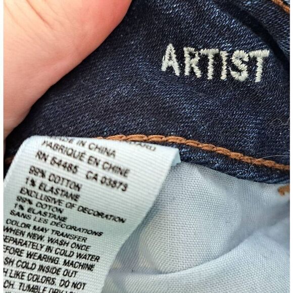 American Eagle Women's Low Rise Artist Flare Jeans size 4 - Picture 7 of 8